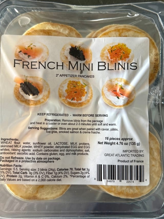 Blini.