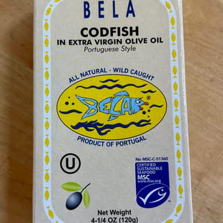 Bela Codfish in EVOO