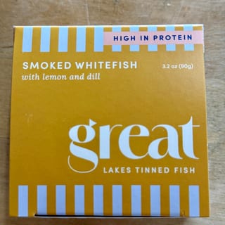 Great Lakes Whitefish, Lemon Dill