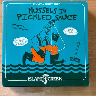Island Creek Mussels in Pickled Sauce